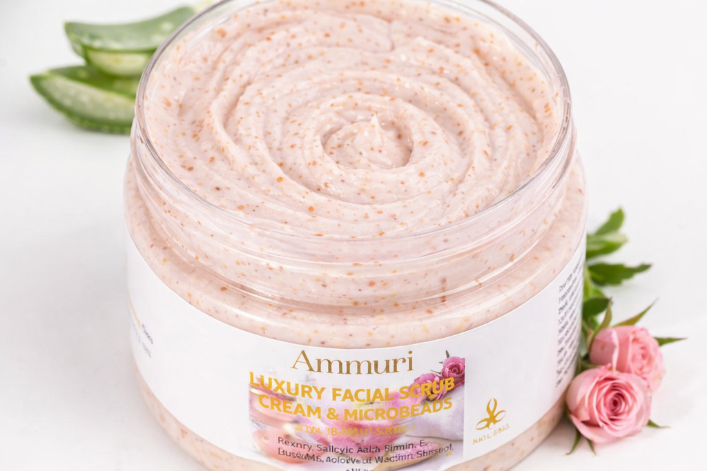 Ammuri Luxury Retinal Facial Scrub Cream for Radiant Skin