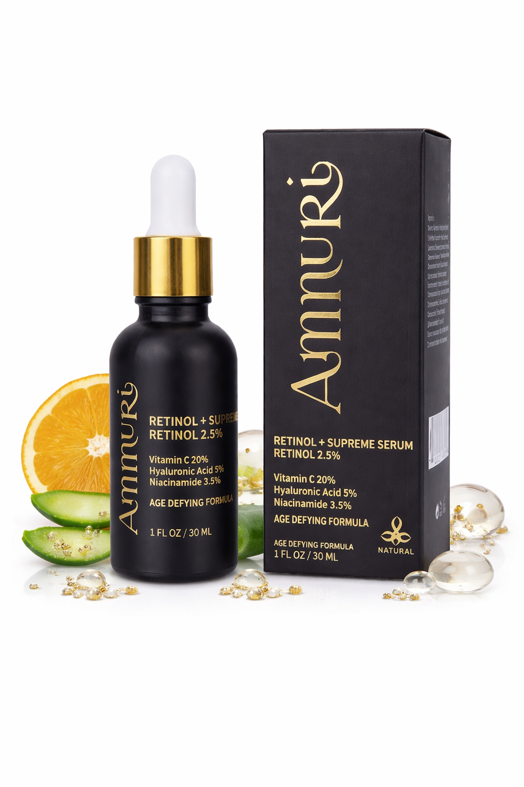 Ammuri Retinol Supreme Serum for Anti-Ageing Skin Care
