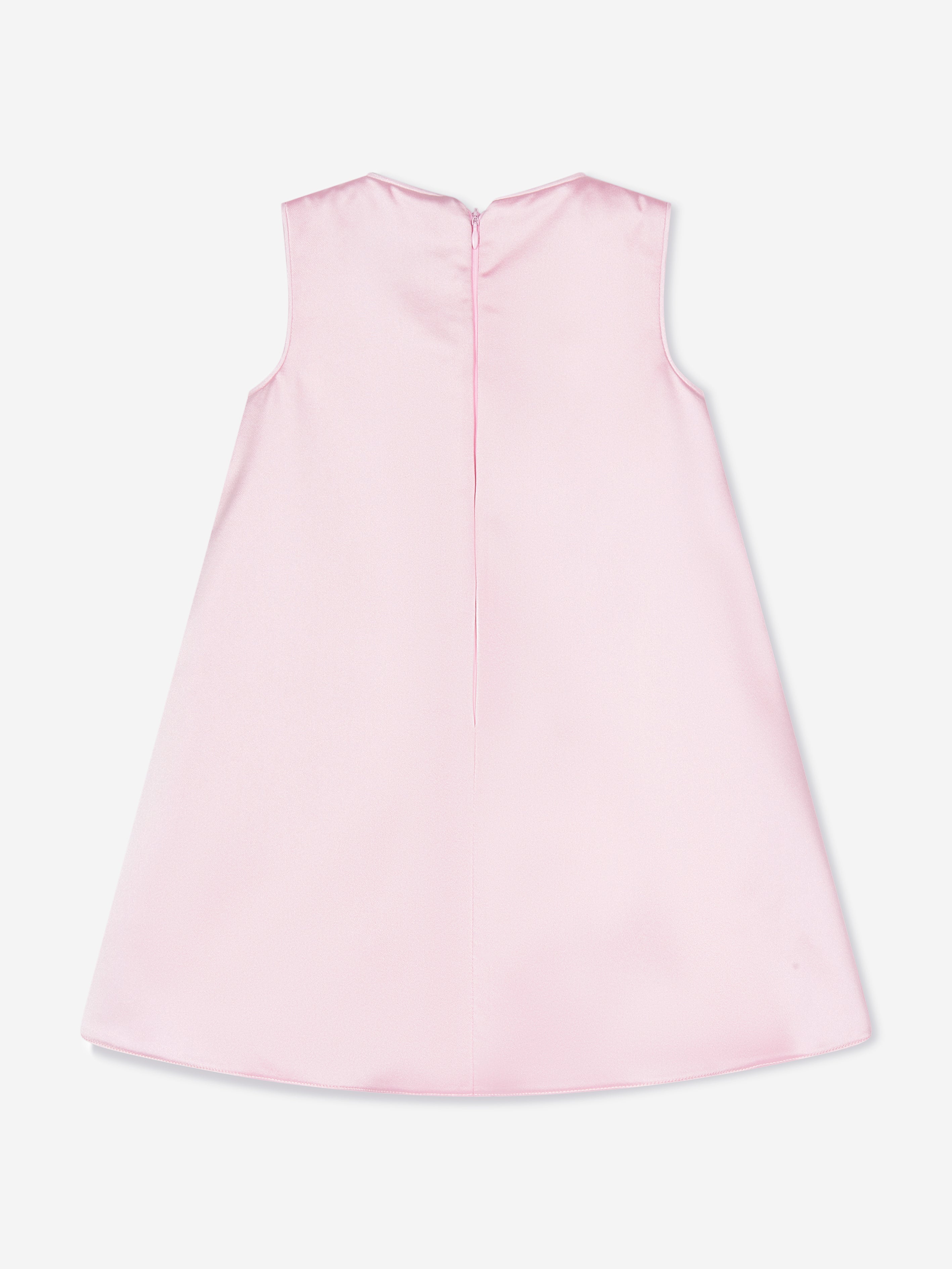 Dress & Fleur Girls Flower Occasion Dress with Headband in Pink