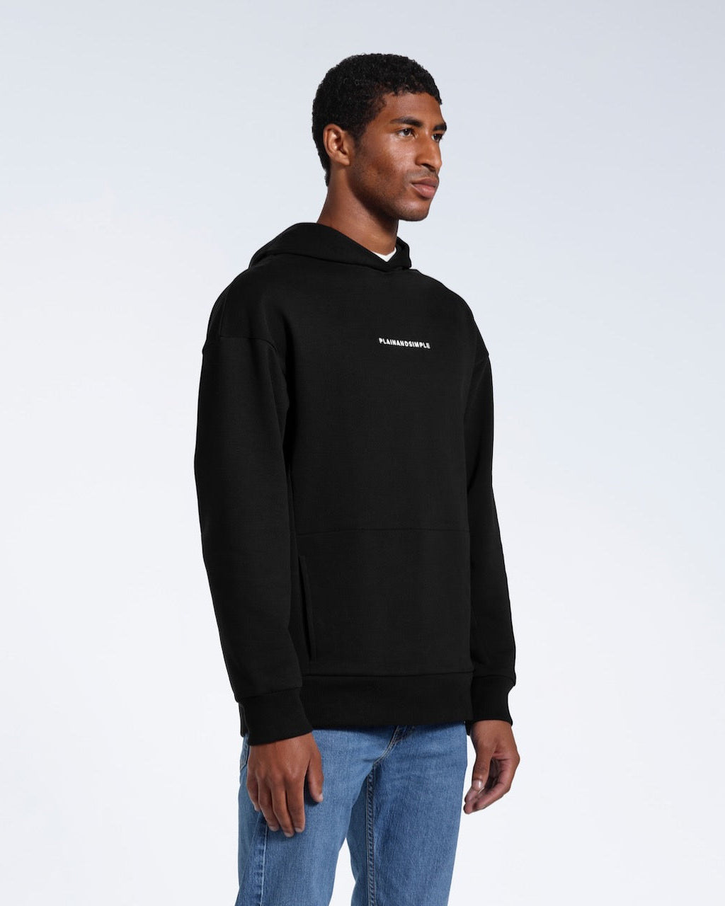 Oversized Heavyweight Organic Logo Hoodie