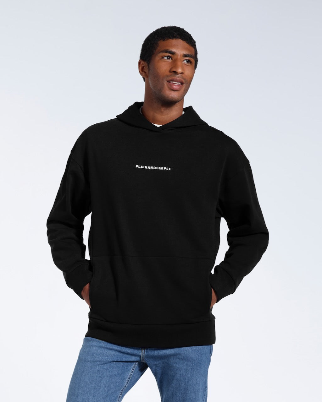 Oversized Heavyweight Organic Logo Hoodie