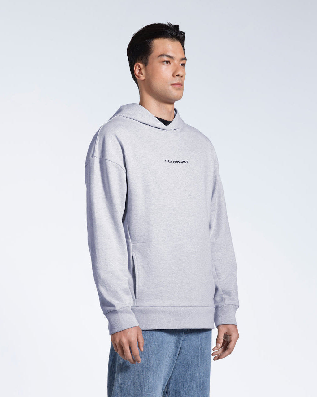 Oversized Heavyweight Organic Logo Hoodie