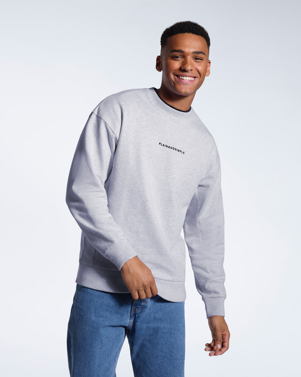 Oversized Heavyweight Organic Logo Sweatshirt
