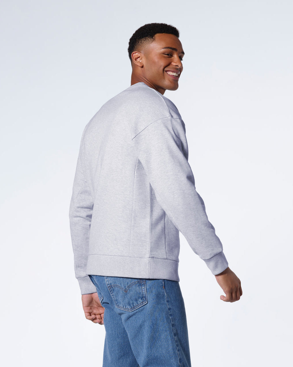 Oversized Heavyweight Organic Logo Sweatshirt