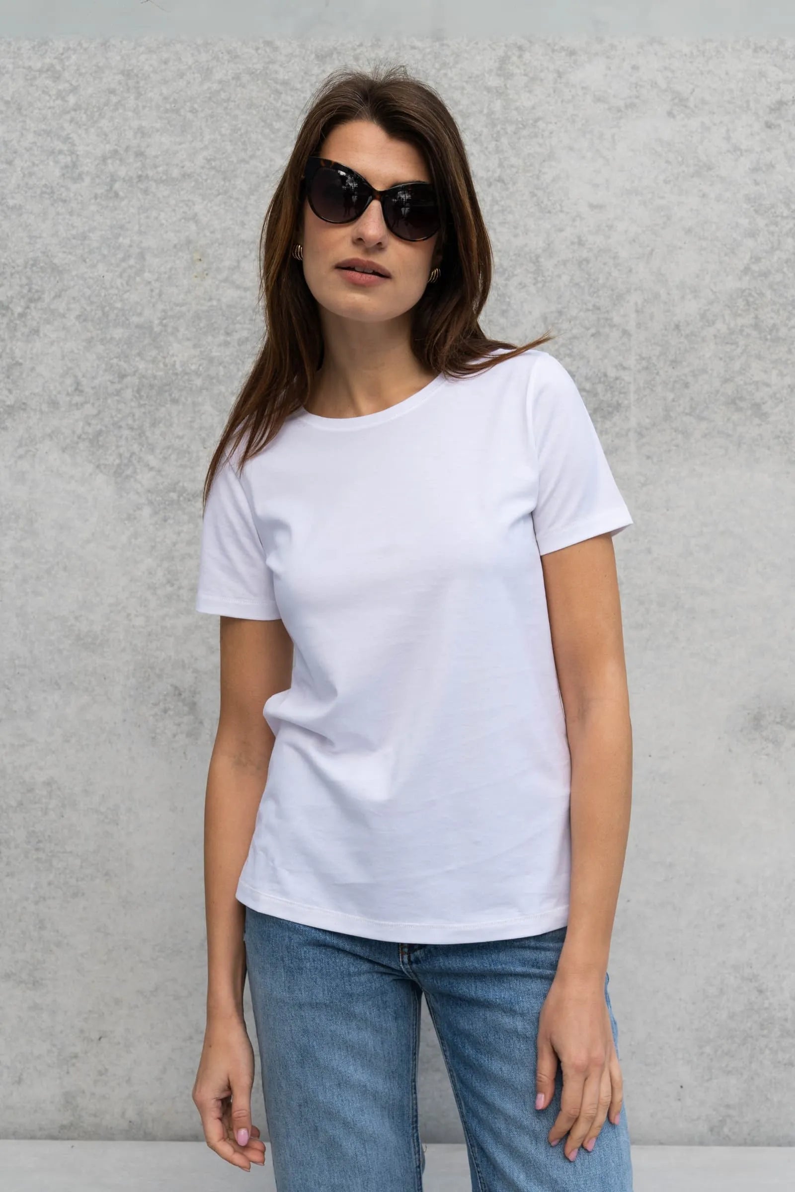 Supima Cotton Crew Neck T-Shirt