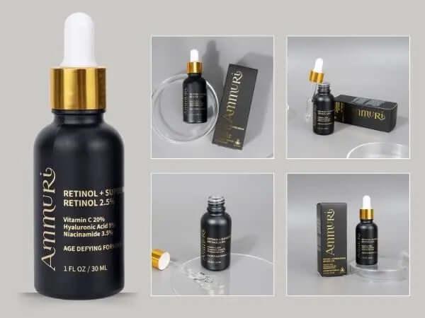 Ammuri Age Reverse & Retinol Supreme Serum Set - Anti-Aging Wrinkle Duo