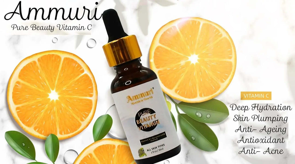 Ammuri Vitamin C Serum - Powerful Anti-Aging Brightening Face Treatment 30ml