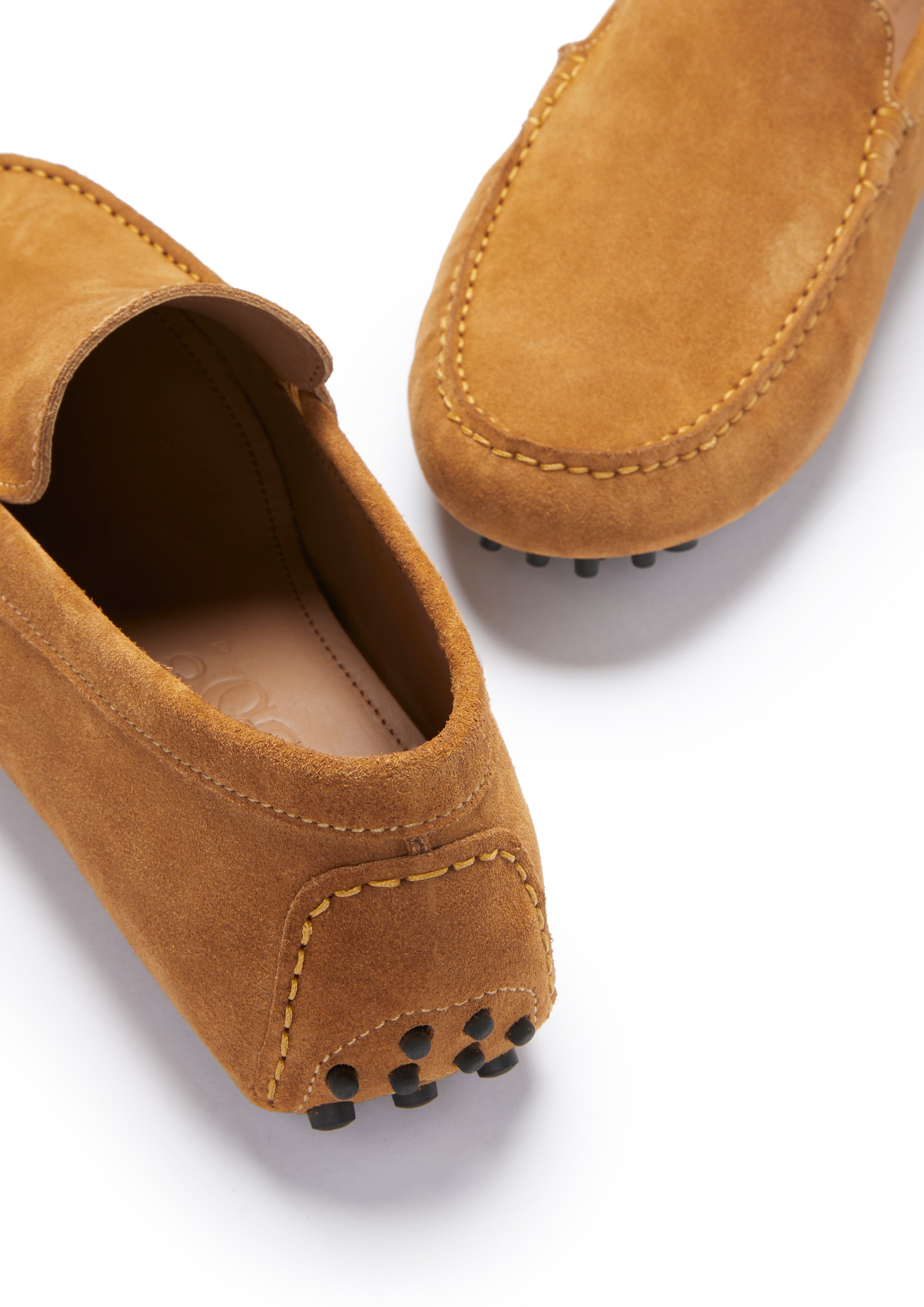 Driving Loafers, tobacco suede