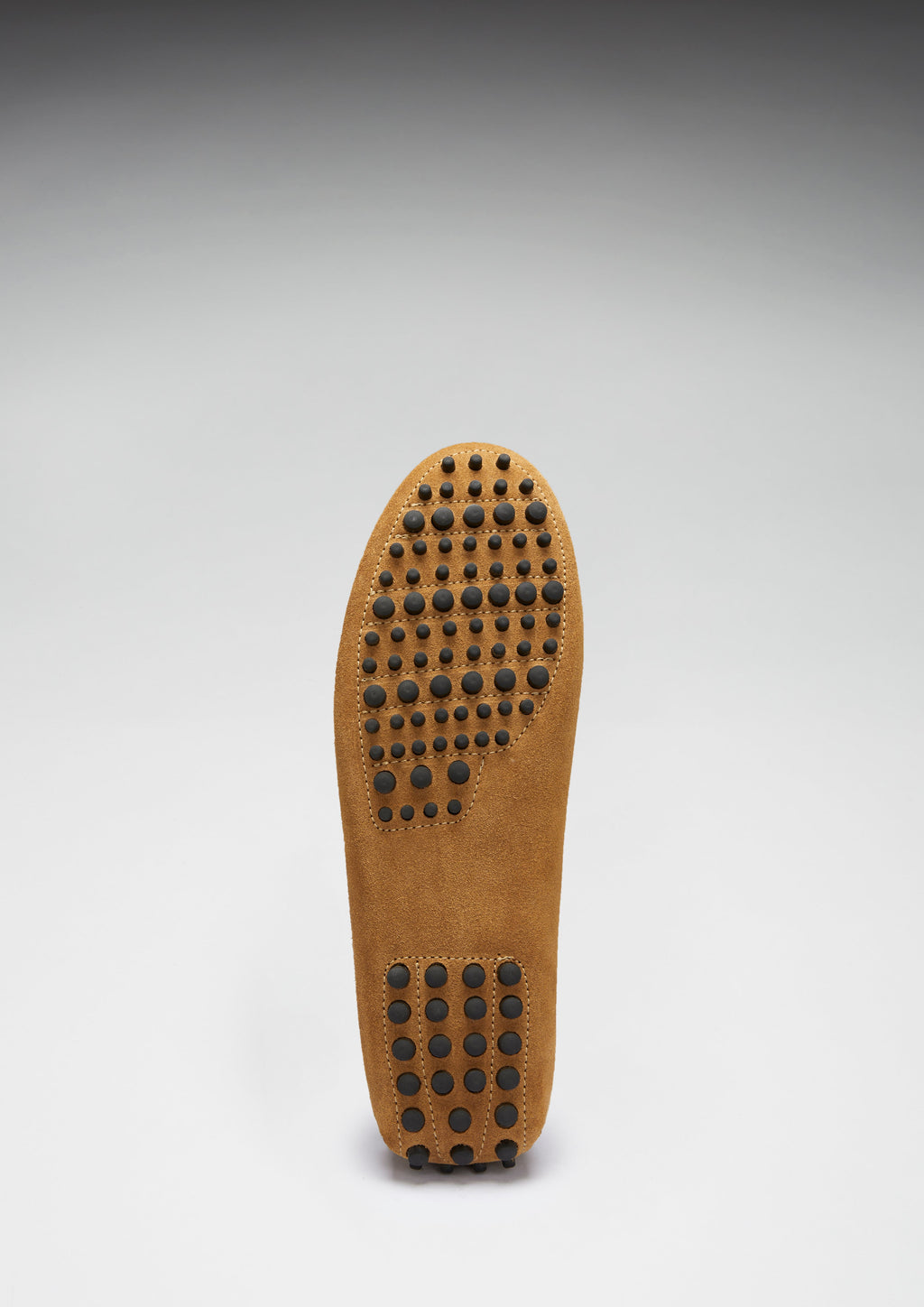 Tasselled Driving Loafers, tobacco suede