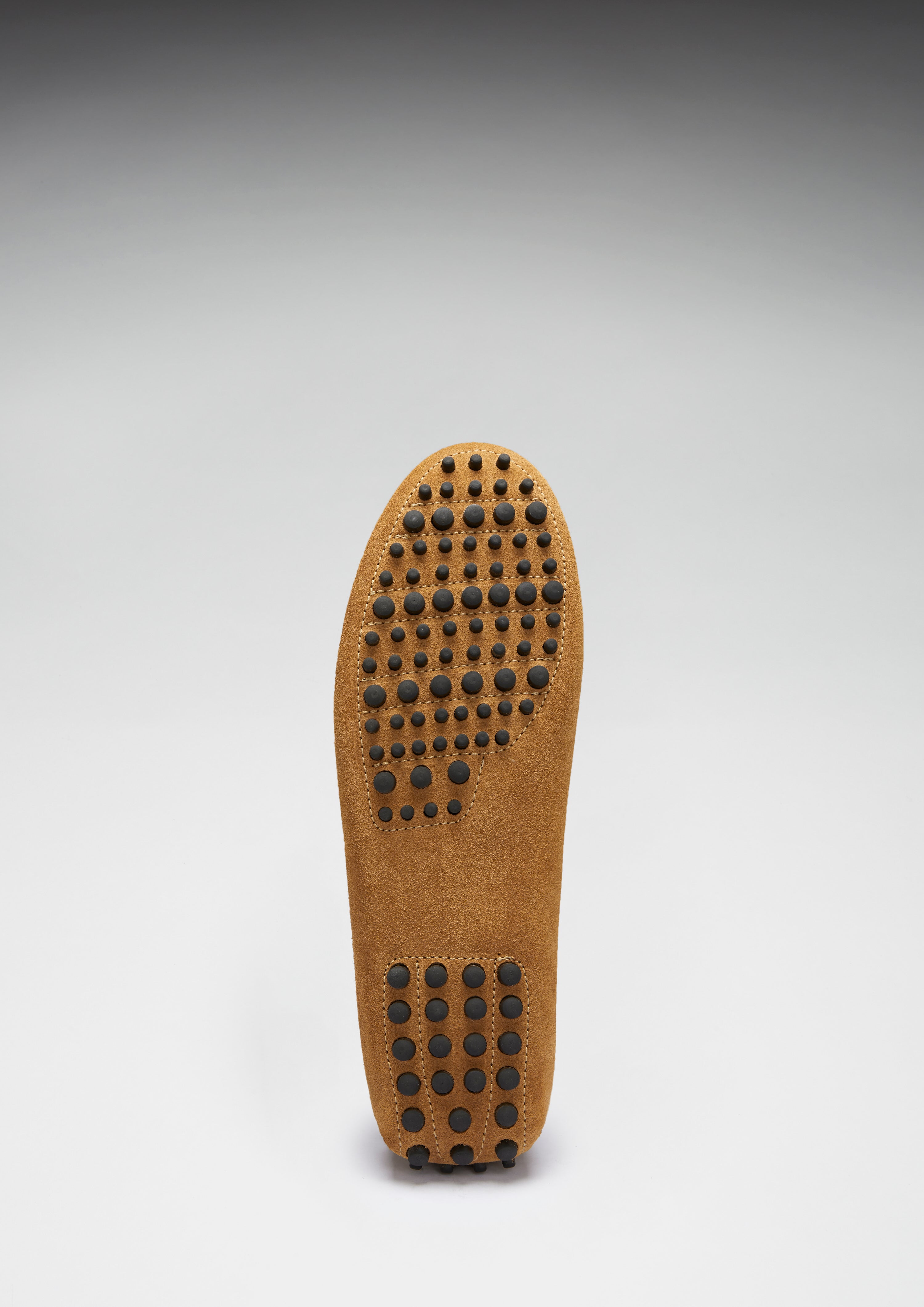 Tasselled Driving Loafers, tobacco suede