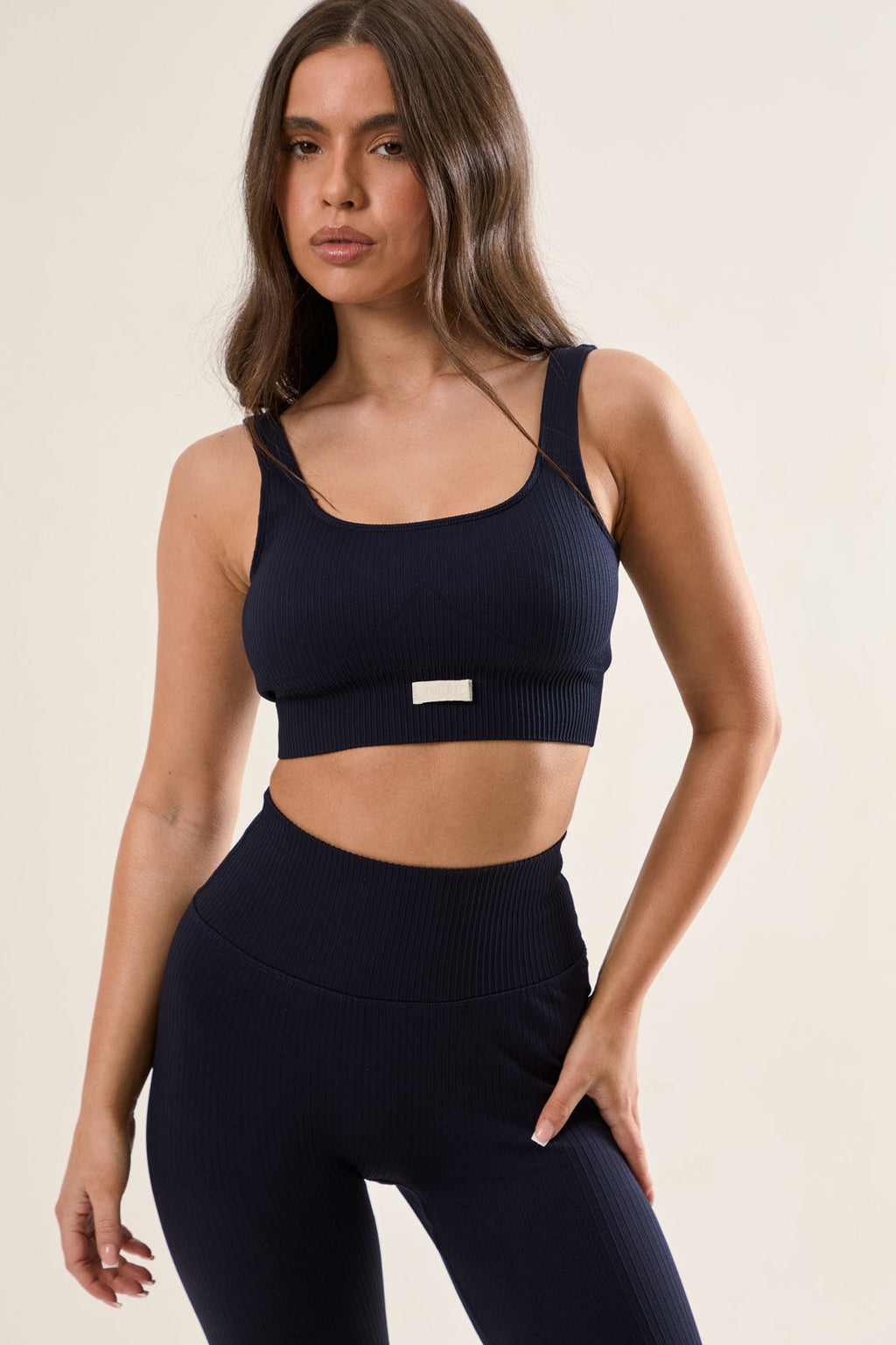 Ribbed Seamless Bra