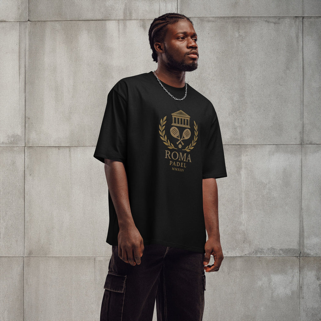 ROMA MMXXV Colosseum Oversized heavyweight T-Shirt