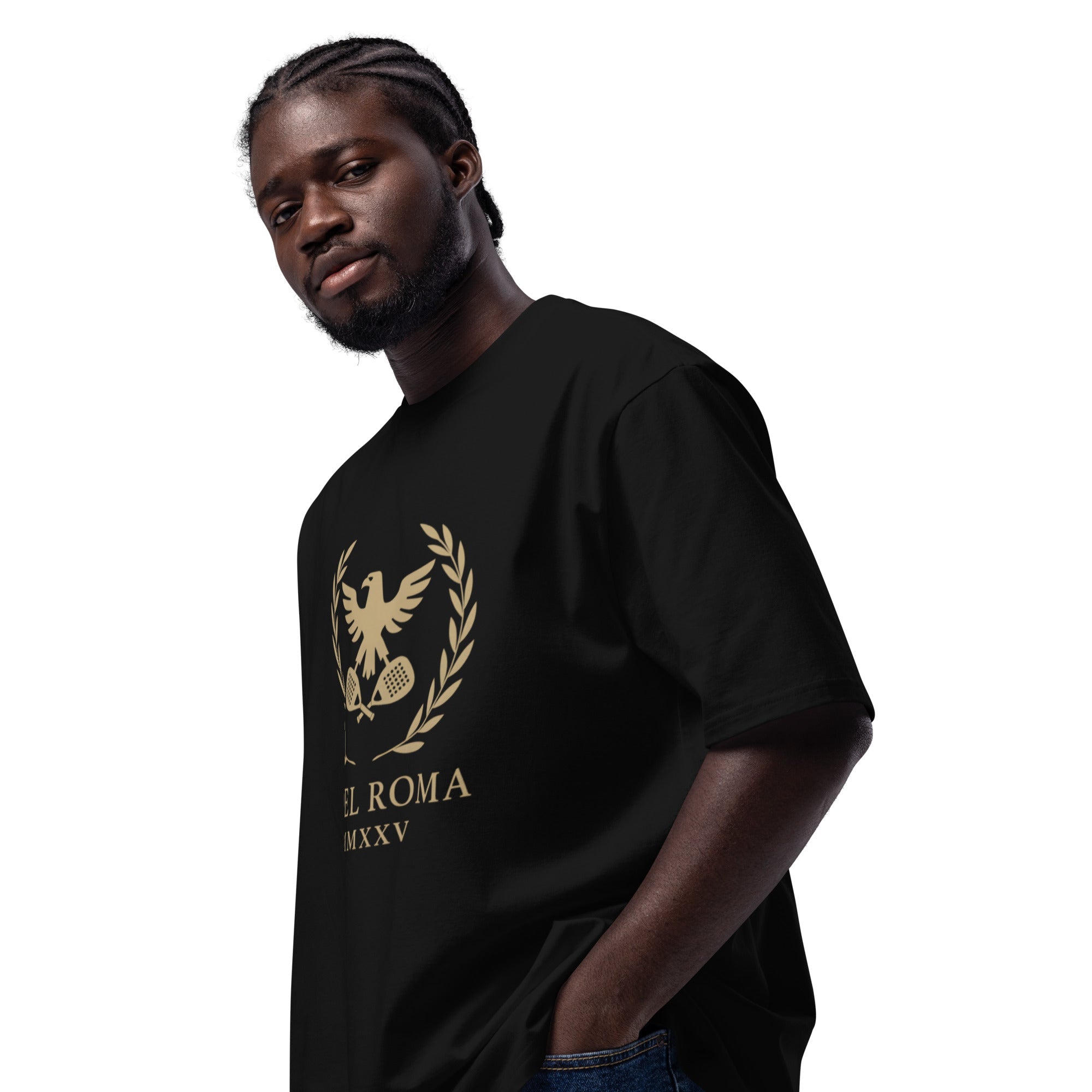 ROMA MMXXV – Super Eagle Oversized heavyweight T-Shirt