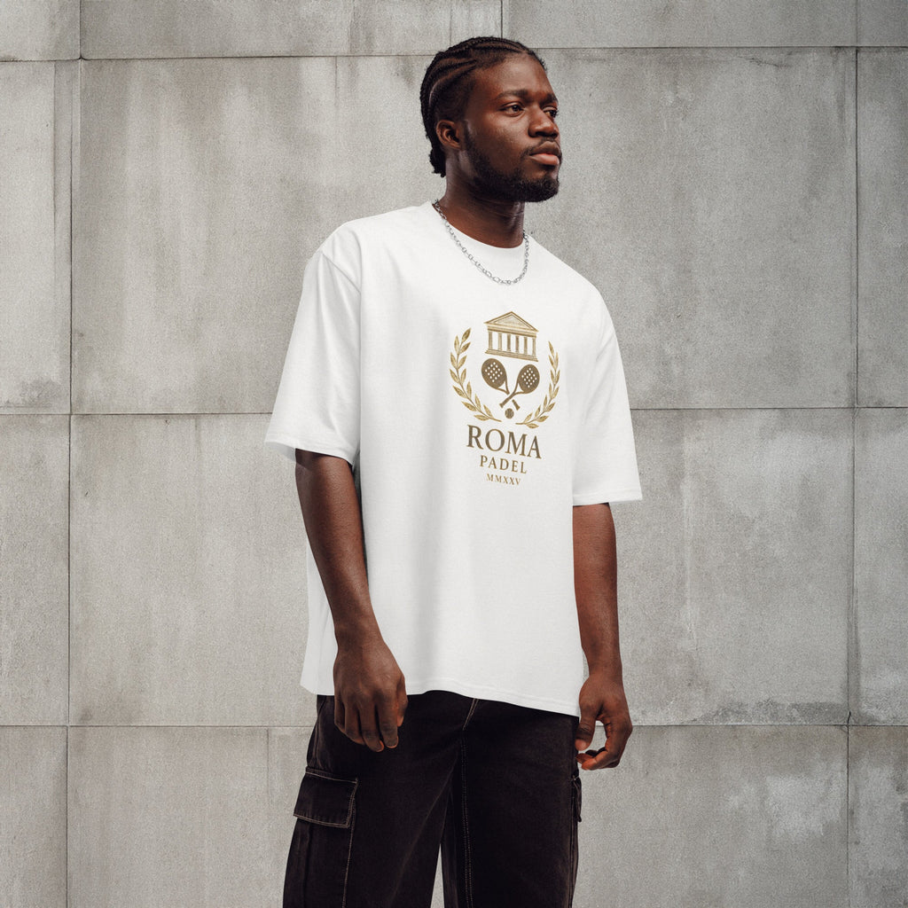 ROMA MMXXV Colosseum Oversized heavyweight T-Shirt
