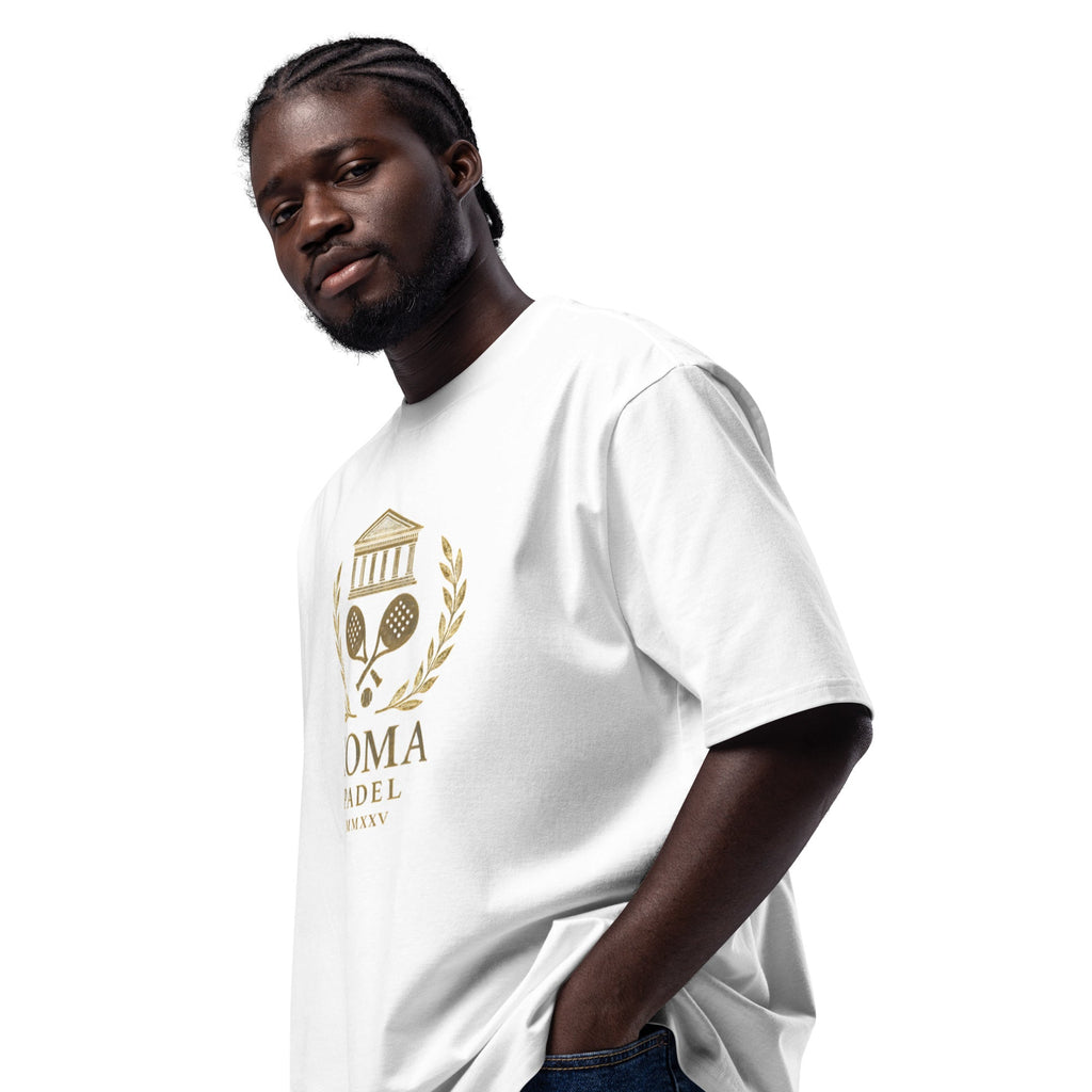 ROMA MMXXV Colosseum Oversized heavyweight T-Shirt