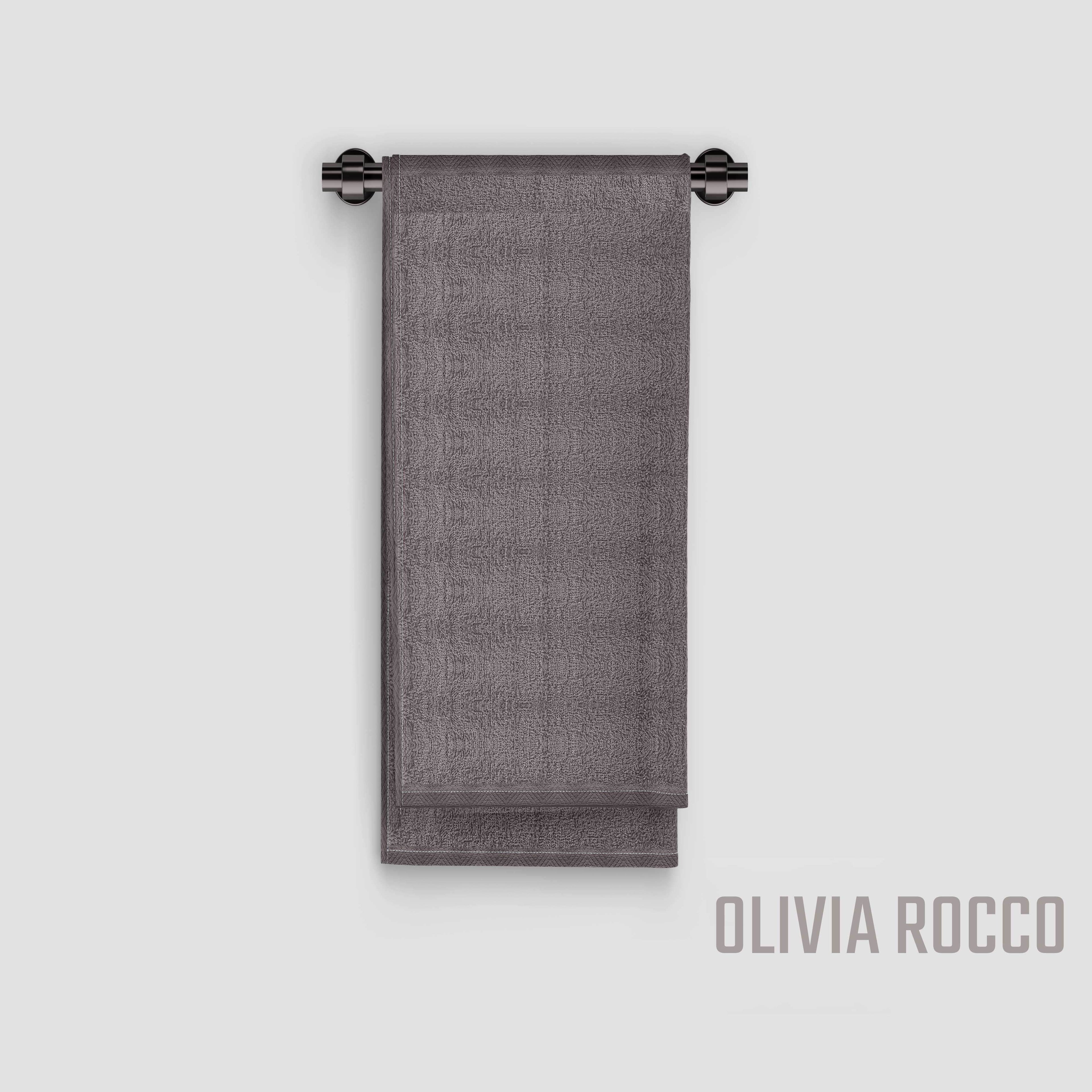 OLIVIA ROCCO Pack Of 4 Large Quick-Drying Indus Valley Cotton Bath Sheets 80x140cm Lightweight Easycare For Home Travel Gym Holidays Multiple Colours