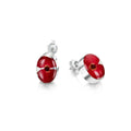 Poppy Oval Stud Earrings