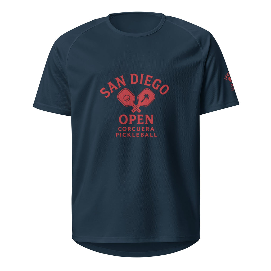 Pickleball - San Diego Open - Unisex sports jersey by Corcuera red design